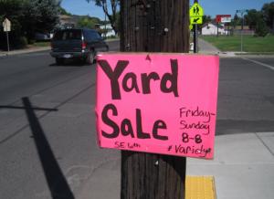 yard sale 