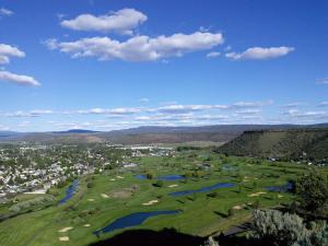 Golf Course Overhead View