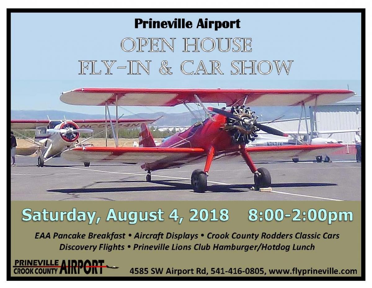 Airport Open House Fly In and Car show